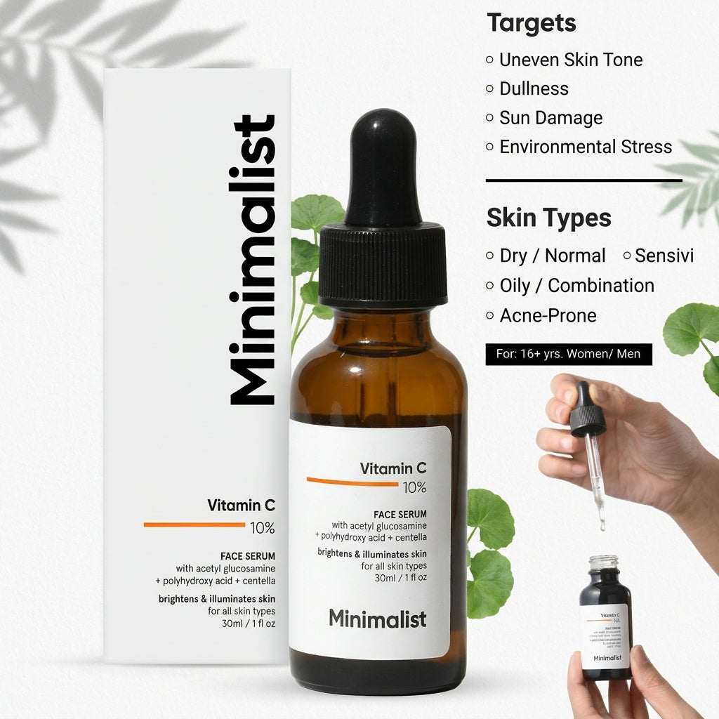 Minimalist Vitamin C 10% Face Serum (30ml)